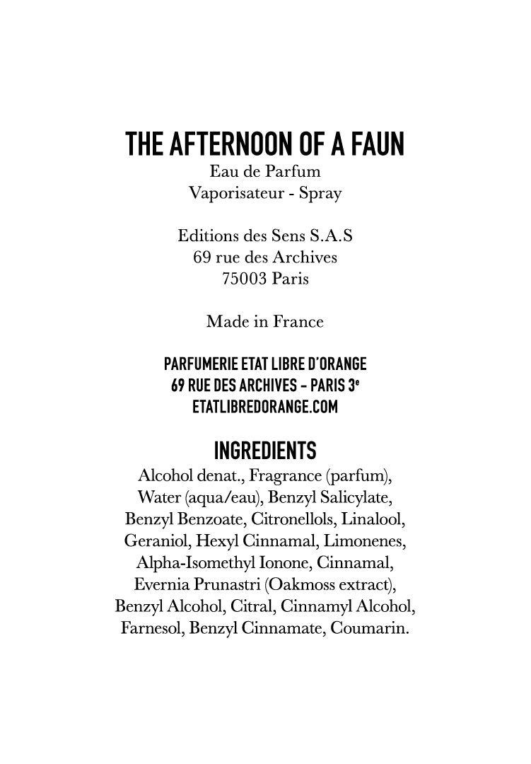 THE AFTERNOON OF A FAUN